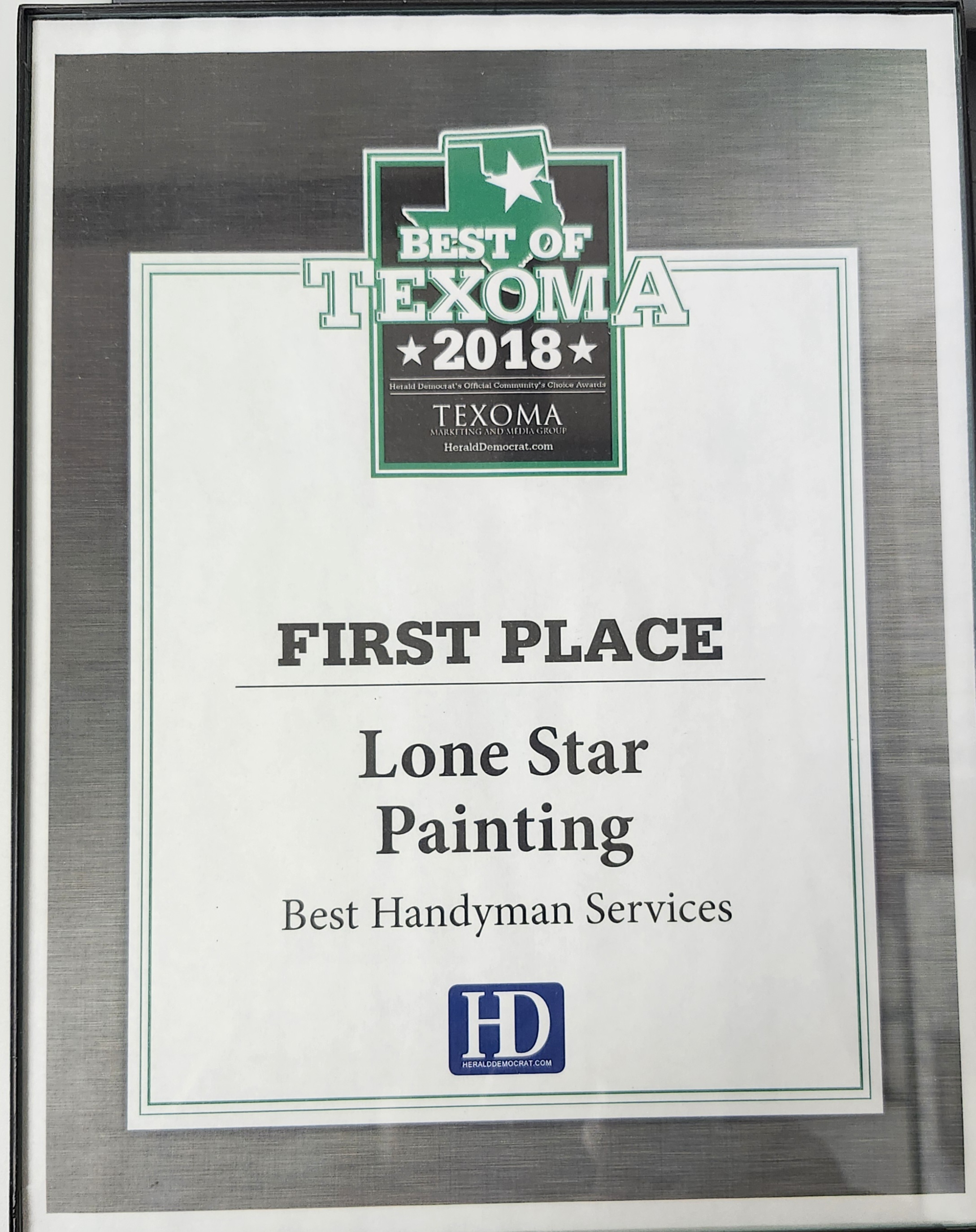 Jr's Lone Star Painting — Badge 4