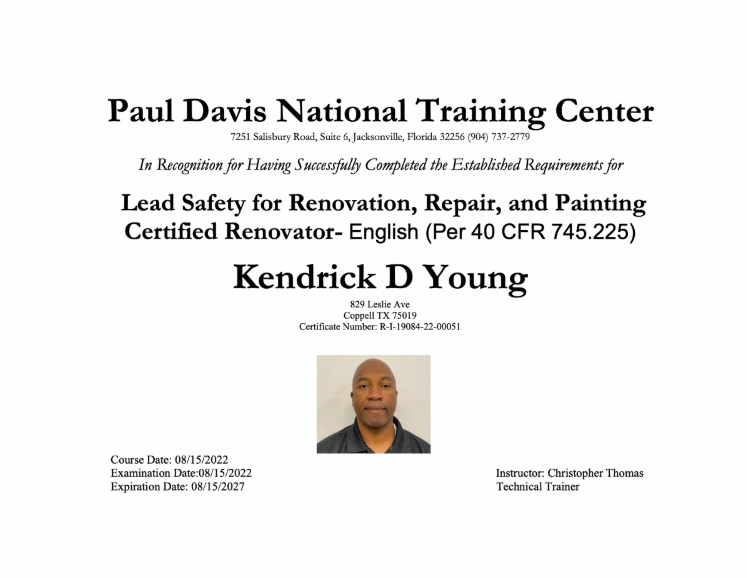 Paul Davis Restoration of Central DFW — Badge 4