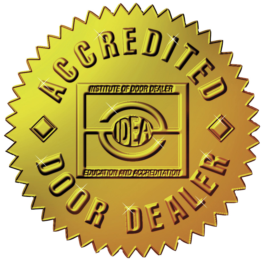 Plano Overhead Garage Door — Badge 8