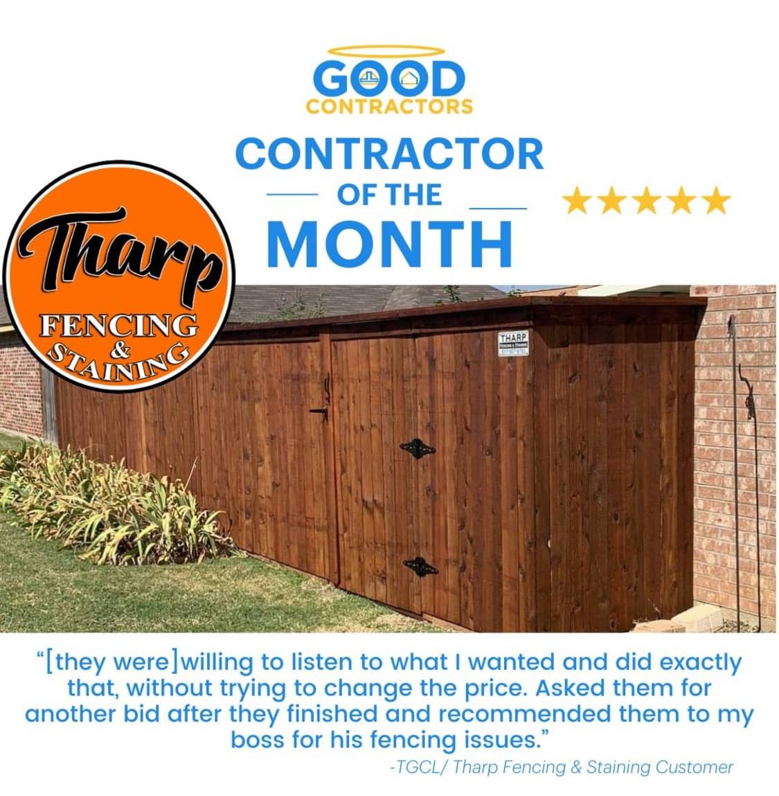 Tharp Fencing & Staining Llc — Image 1