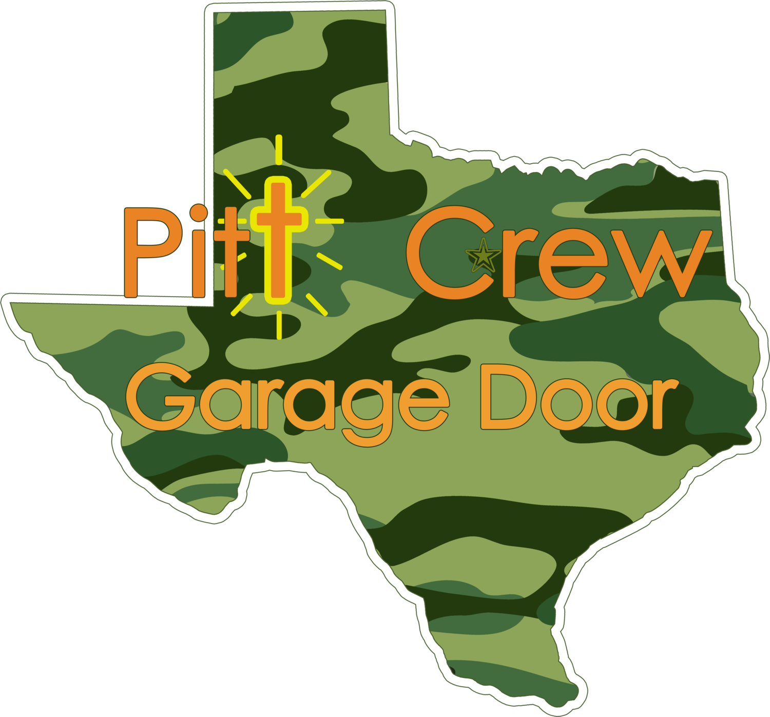 Pitt Crew Garage Door