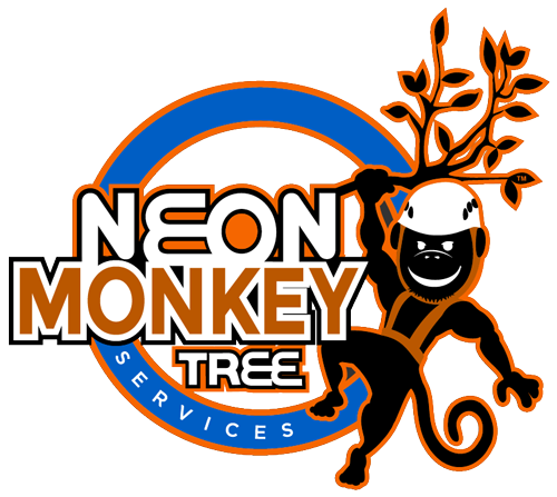 Neon Monkey Tree Logo